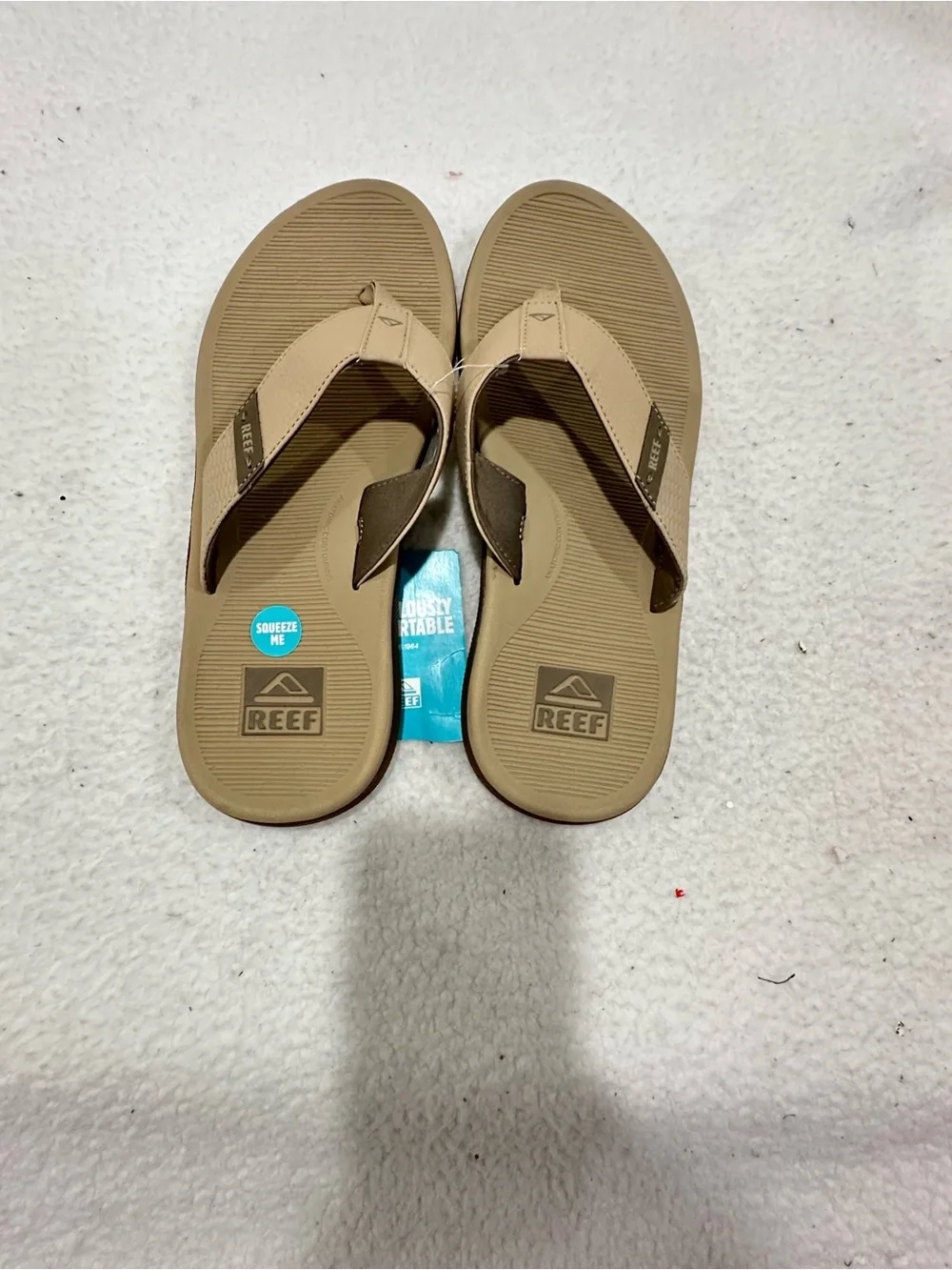 Reef Tan Men's Flip Flop Sandals